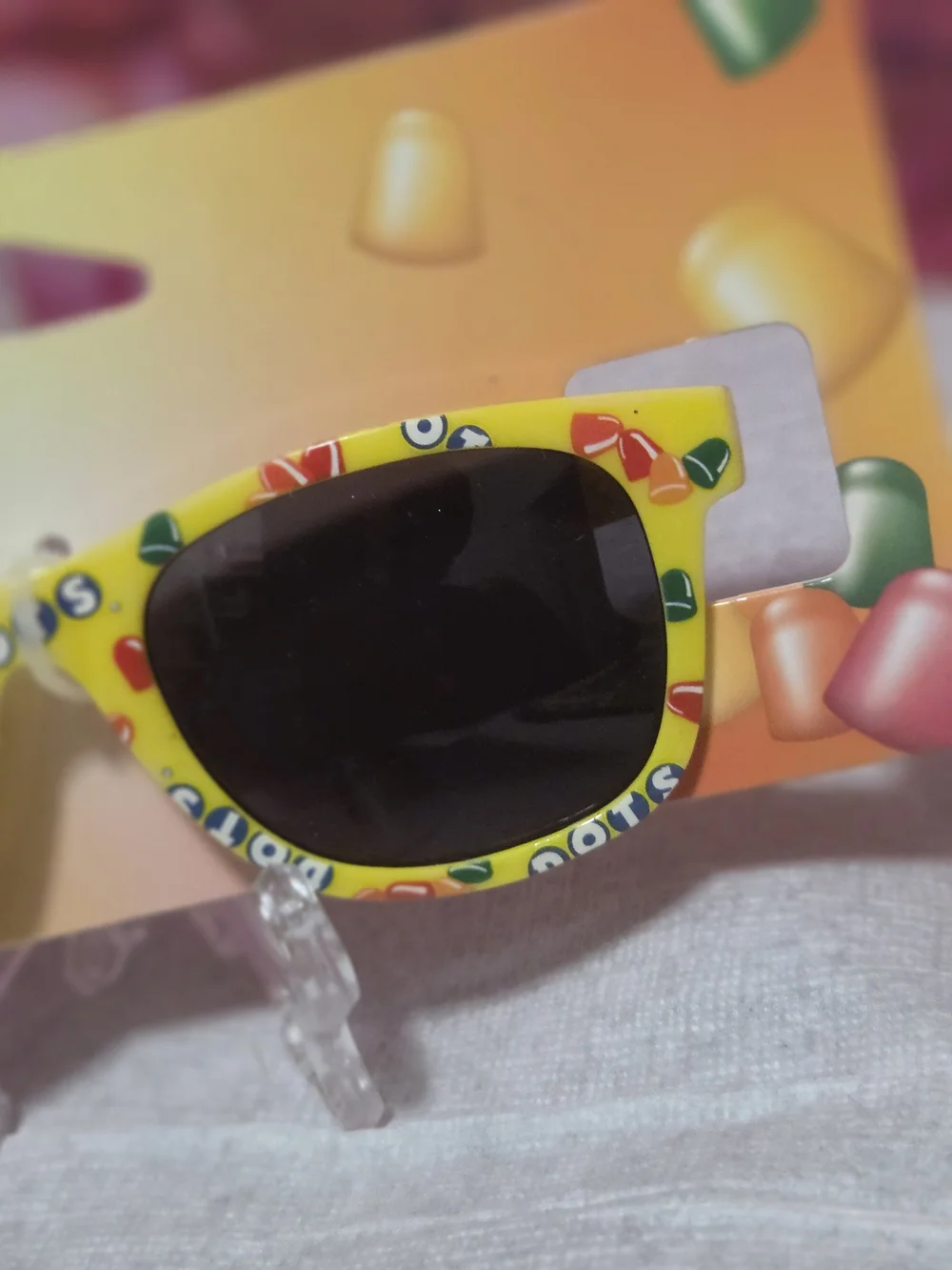 DOTS Kids Sunglasses - Yellow Frame